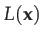 $ L(\mathbf{x})$